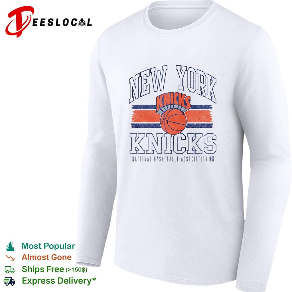 New York Knicks association stripe vintage shirt
