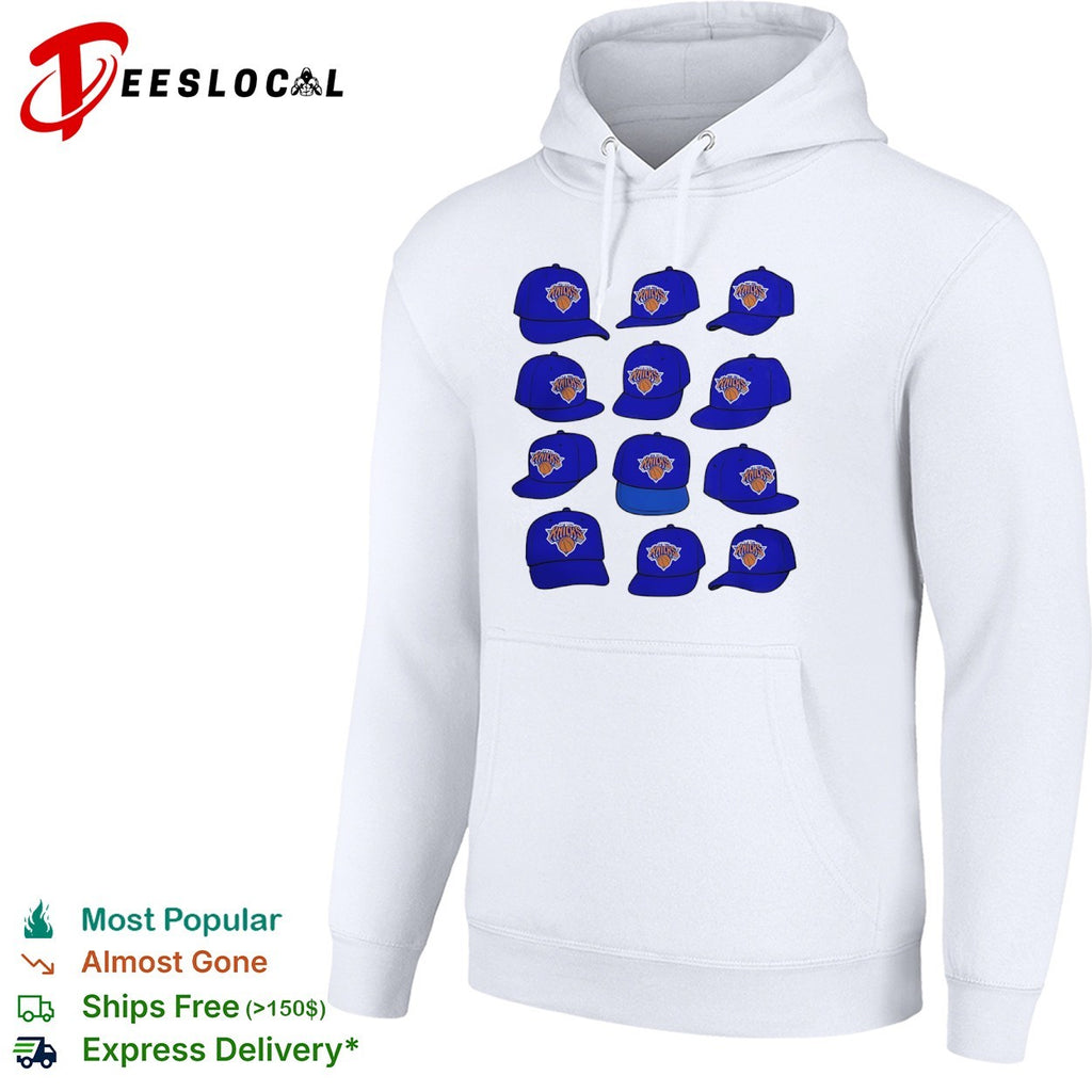 New York Knicks blue hats shirt
