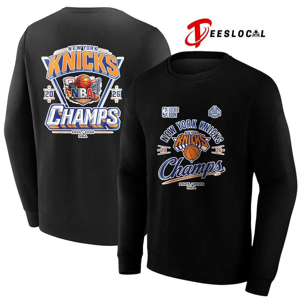 New York Knicks champs graphic logo shirt