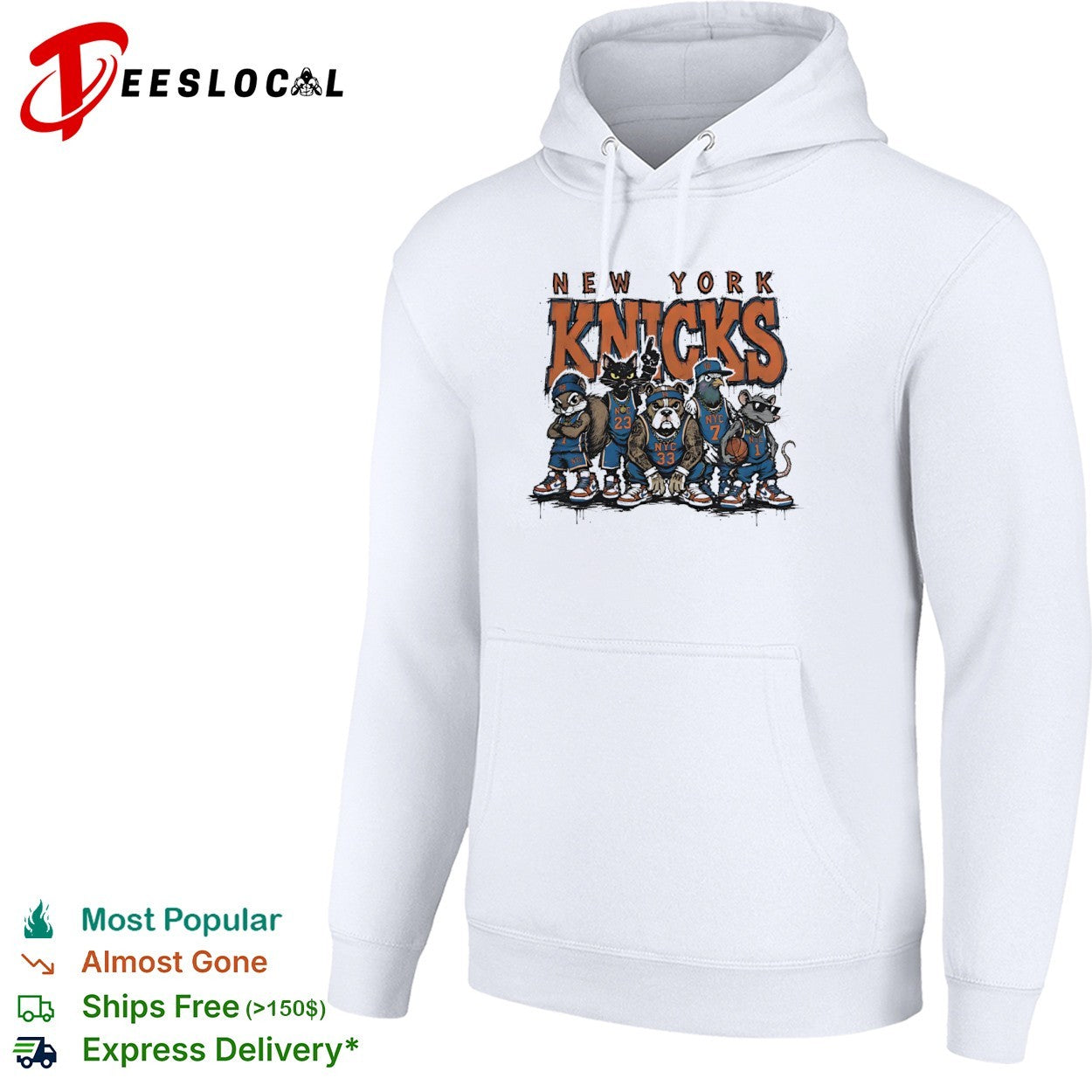 New York Knicks city animals shirt