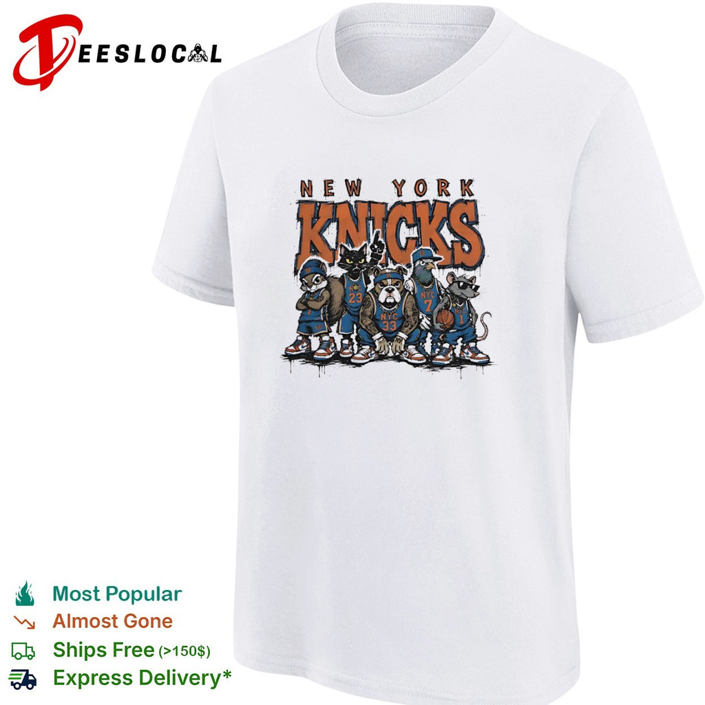 New York Knicks city animals shirt