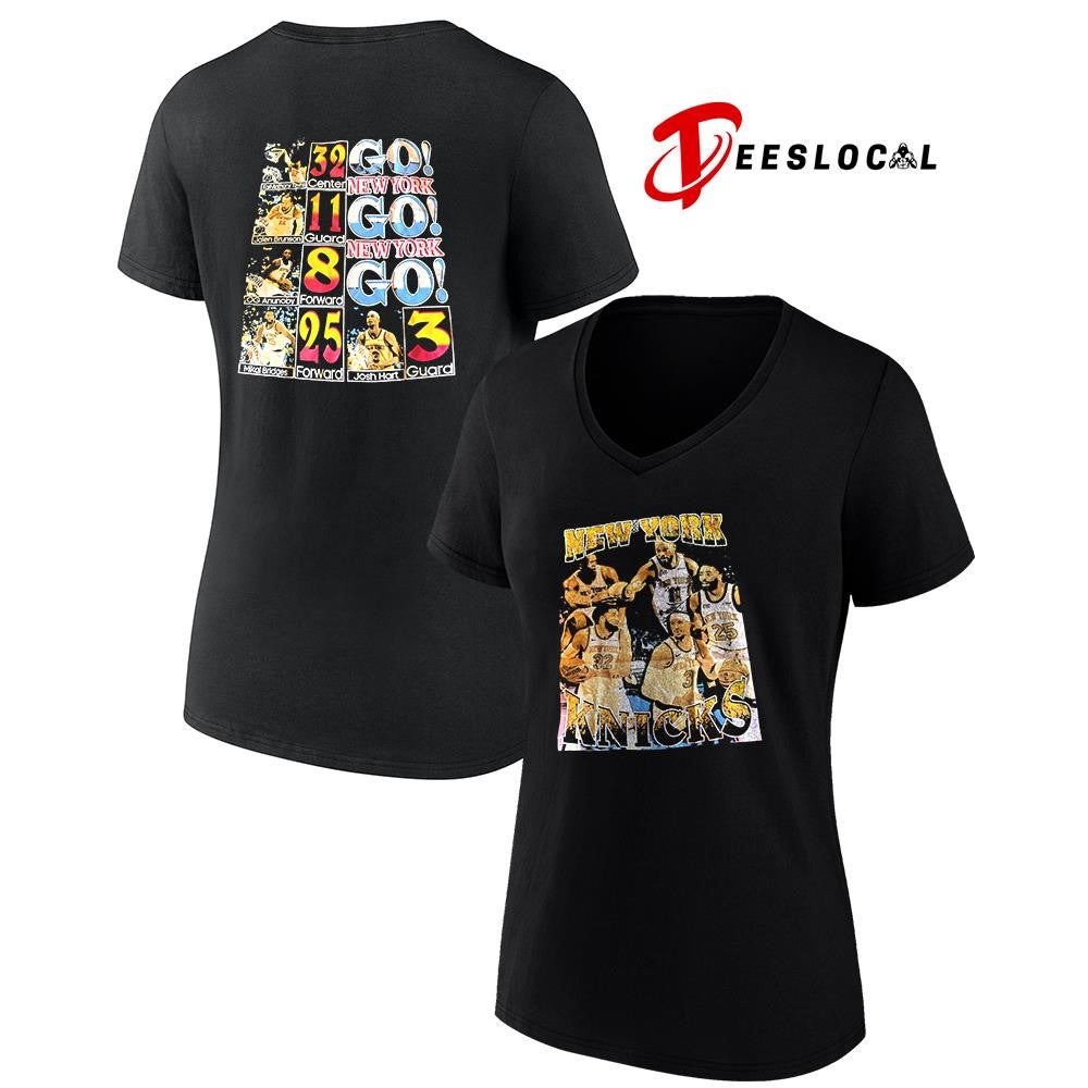 New York Knicks go New York graphic shirt