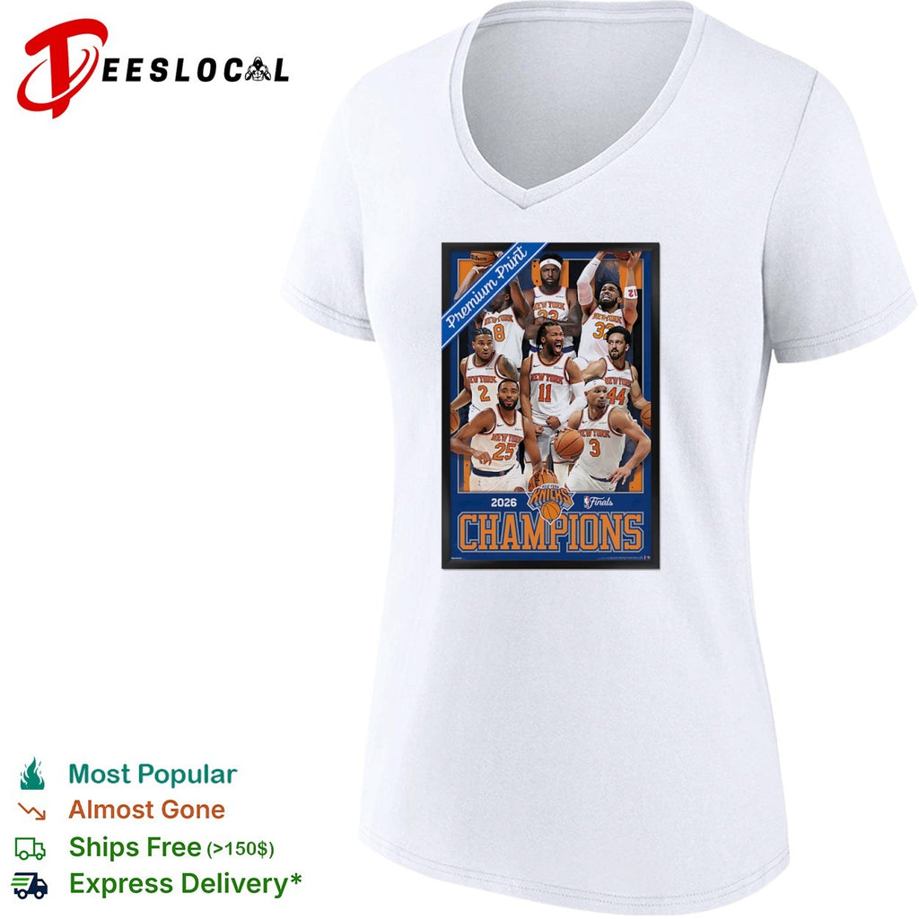 New York Knicks legends 2026 Champions Finals shirt