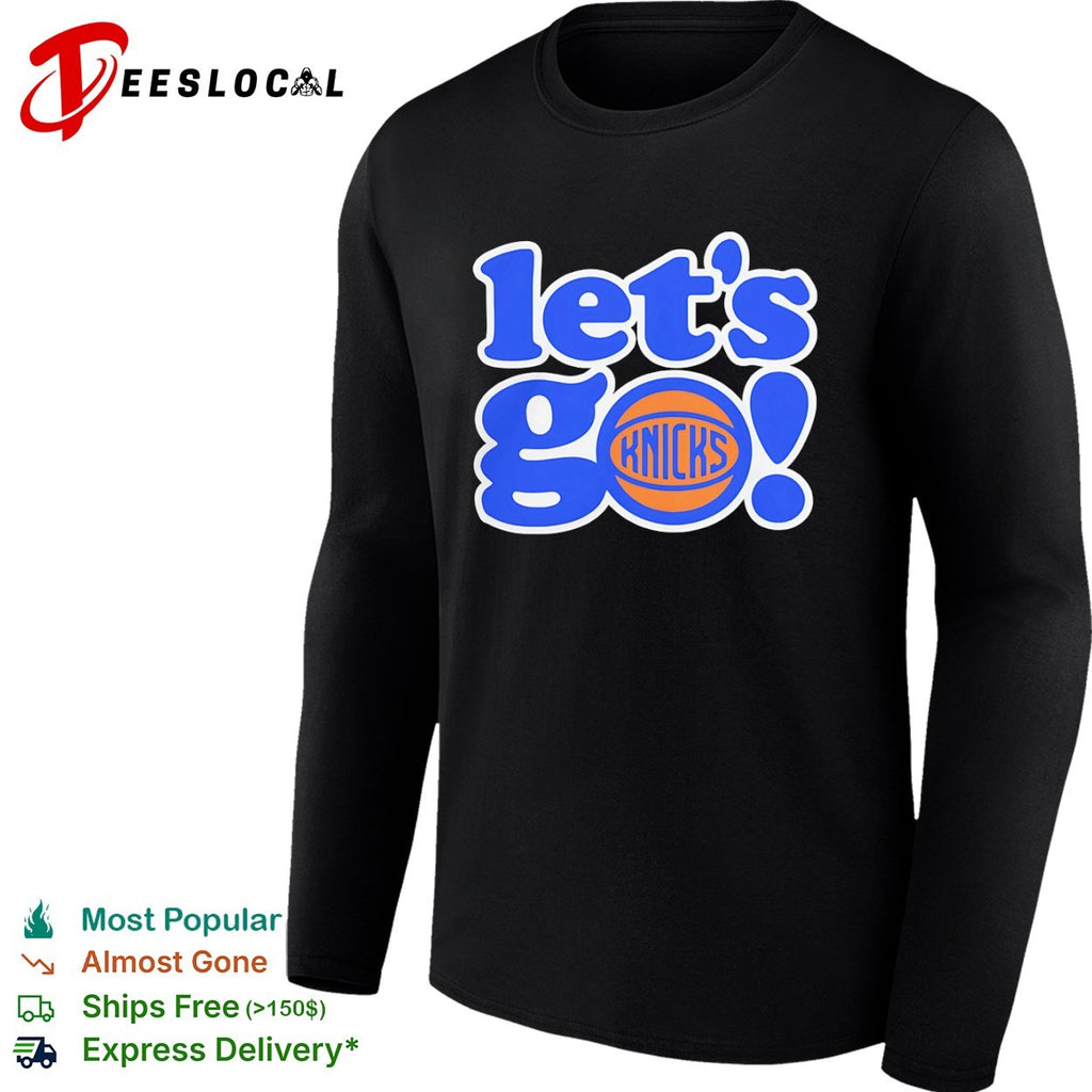 New York Knicks let’s go basketball logo shirt