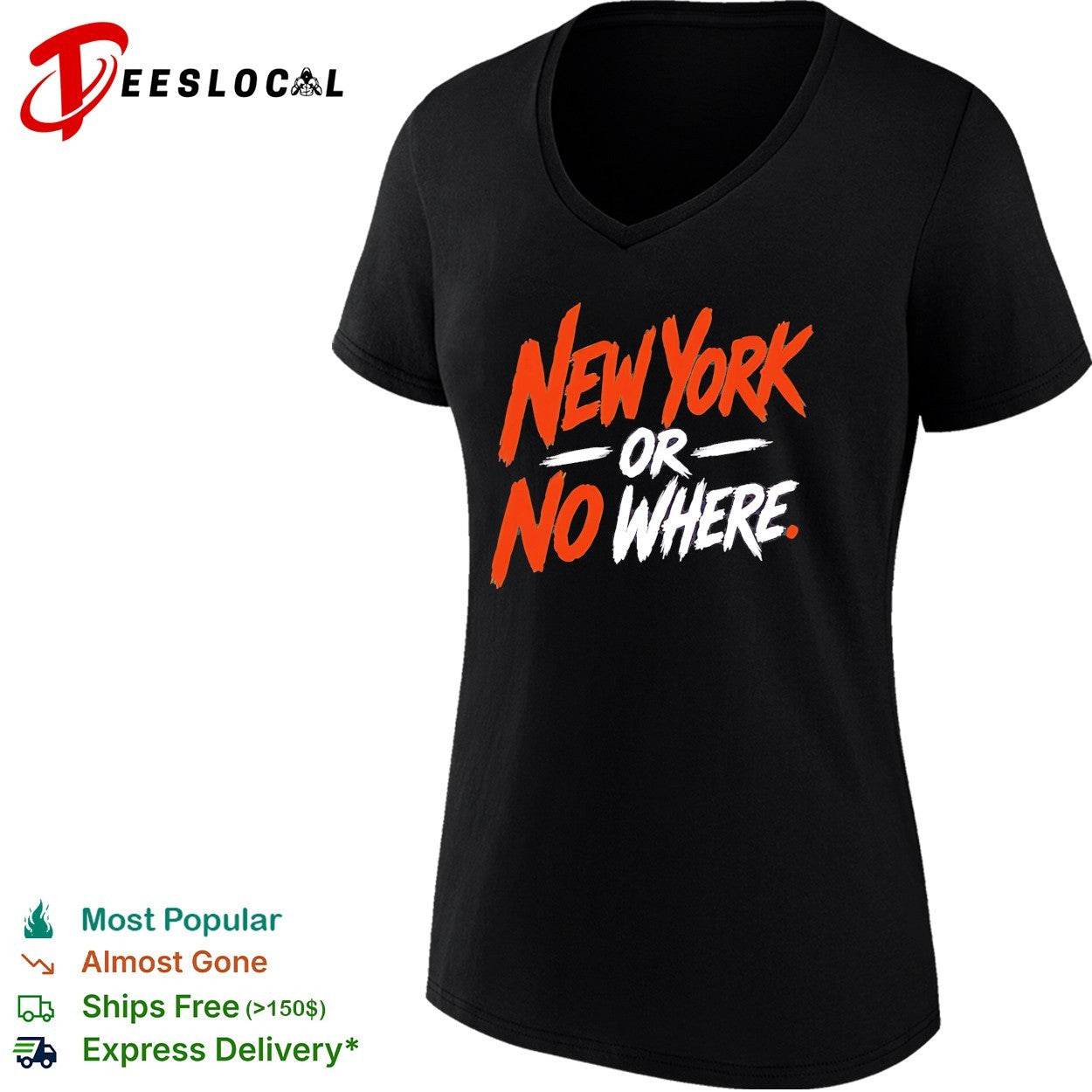 New York Knicks or no wheres vintage shirt