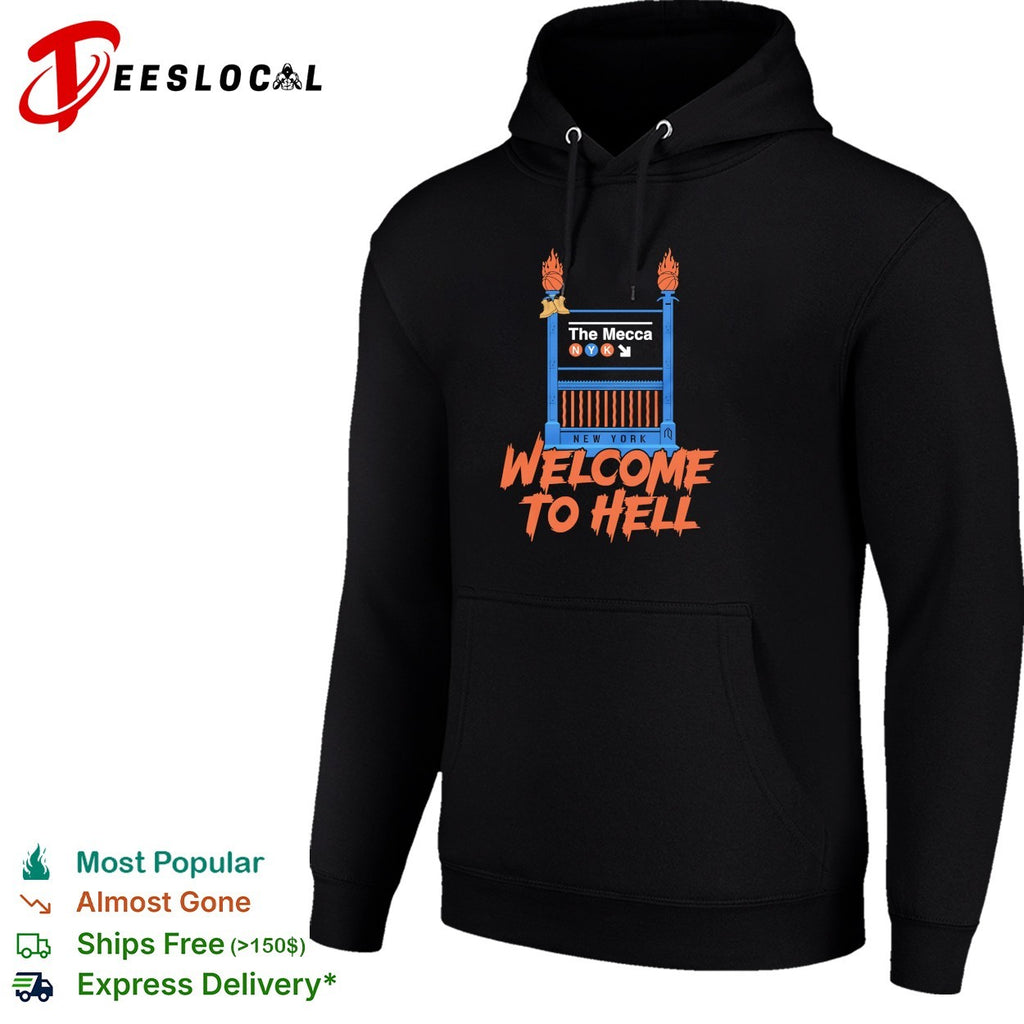 New York Knicks the Mecca welcome to hell NBA Finals 2026 shirt