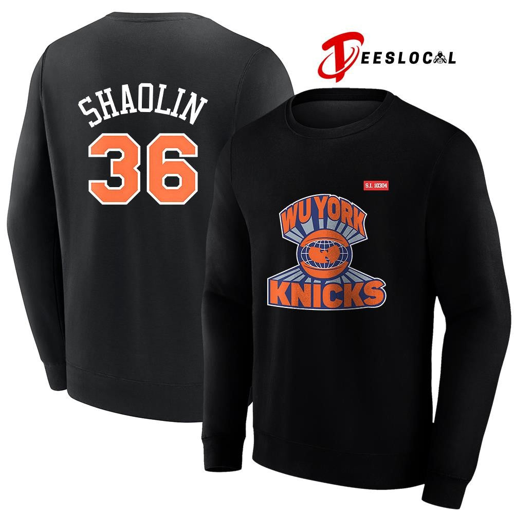 New York Knicks x Wu Tang Clan Wu York Knicks Shaolin shirt