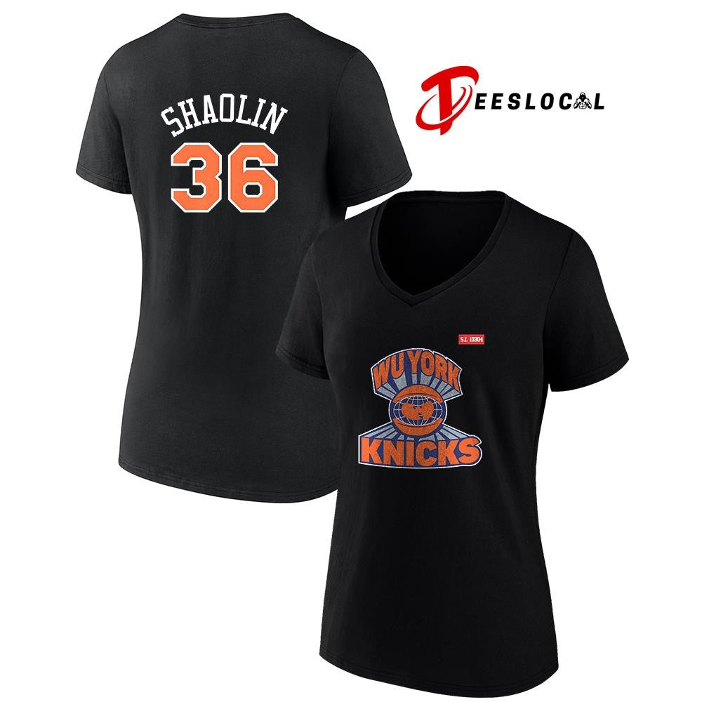 New York Knicks x Wu Tang Clan Wu York Knicks Shaolin shirt