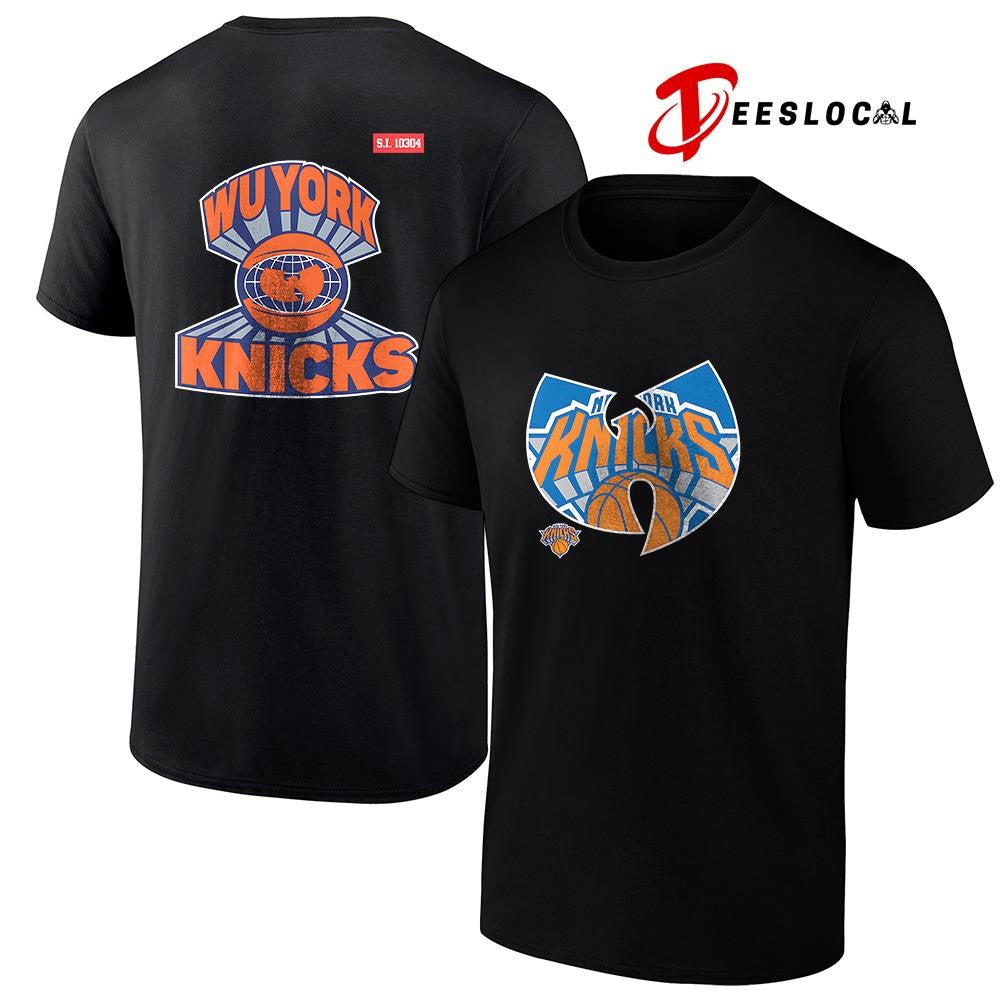 New York Knicks x Wu Tang Clan Wu York Knicks logo shirt
