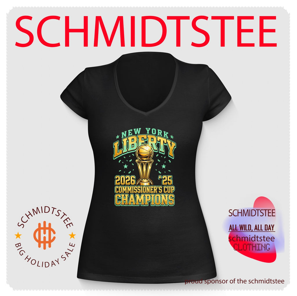 New York Liberty 2025 and 2026 Commissioner’s Cup Champions shirt