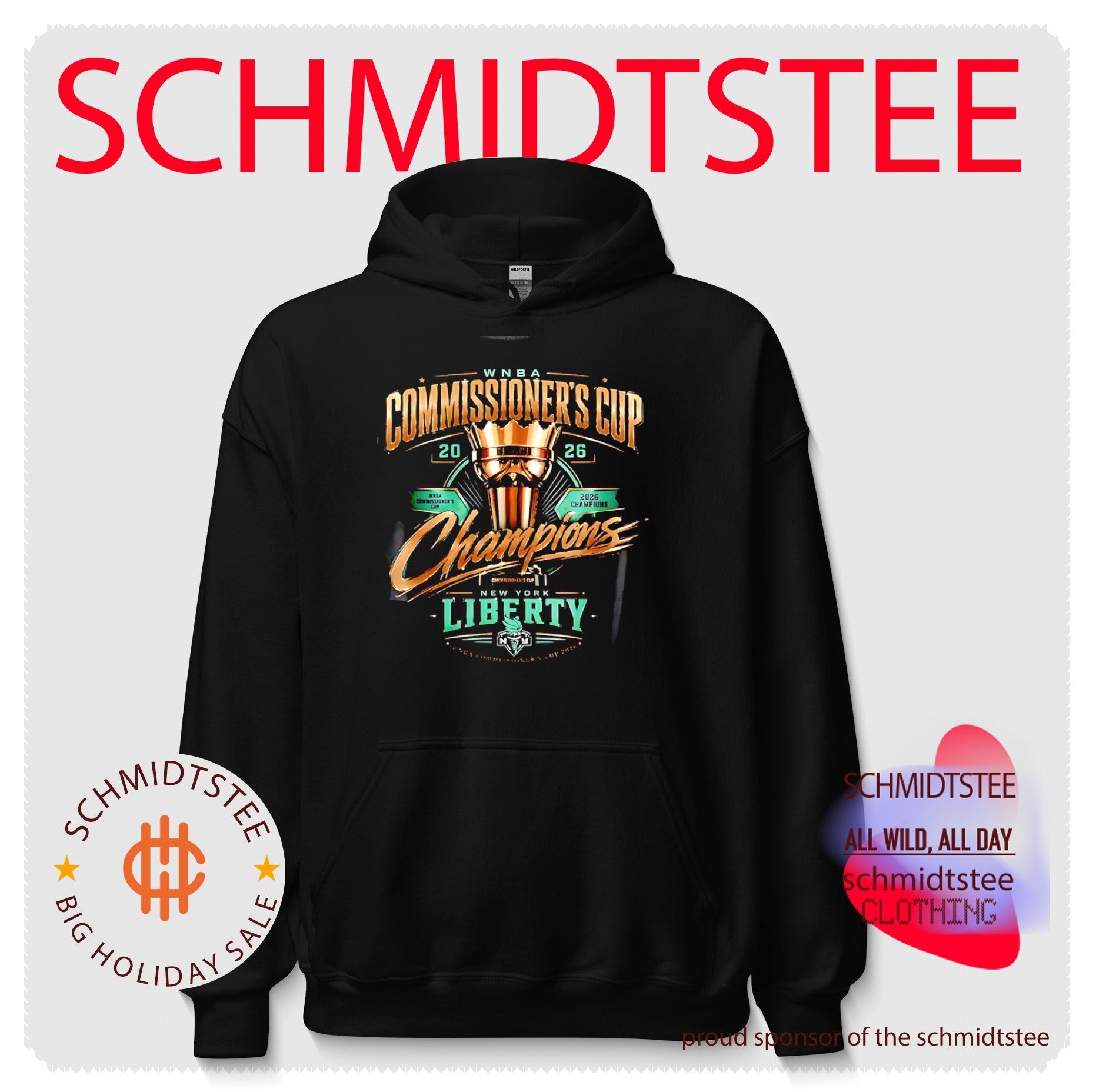 New York Liberty Basketball 2026 Commissioner’s Cup Champs WNBA shirt