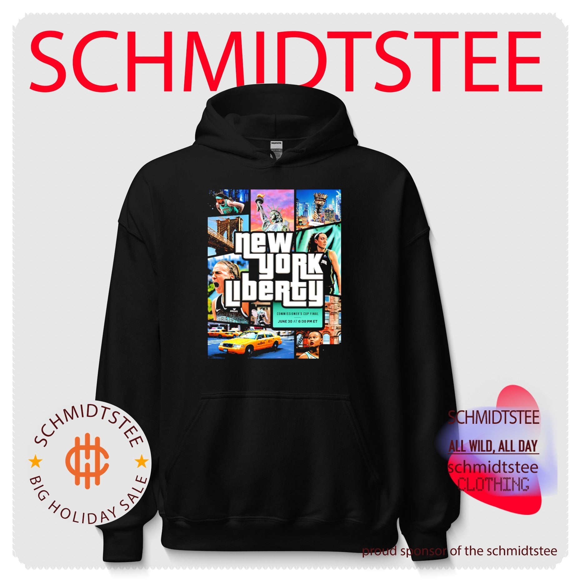 New York Liberty Commissioner’s Cup Champions GTA shirt