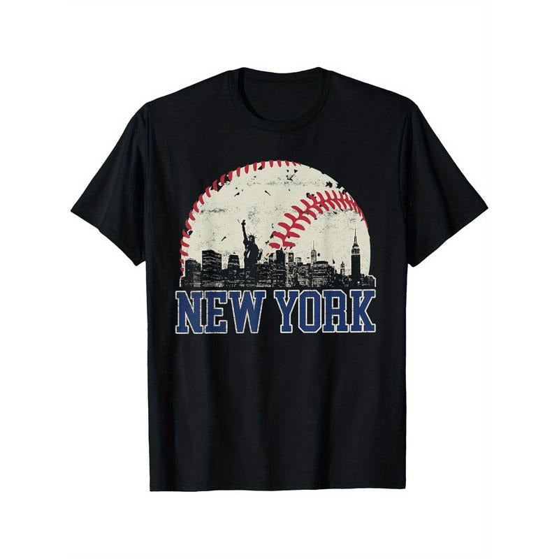 New York Retro Baseball Lover Met At Game Day T-Shirt made in usa Hoodie, Sweatshirt | TeeBloomCo.com