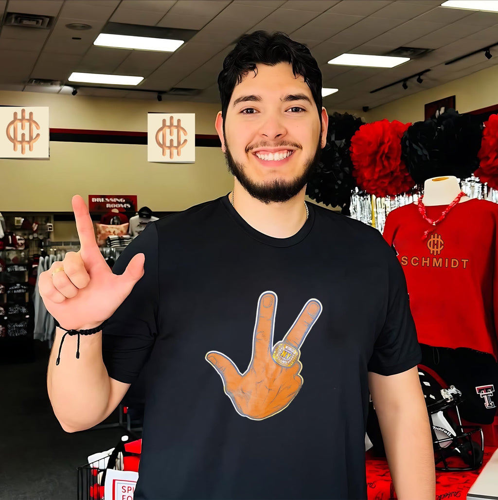 New York World Champs Jalen Brunson Hand Sign Championship Ring shirt