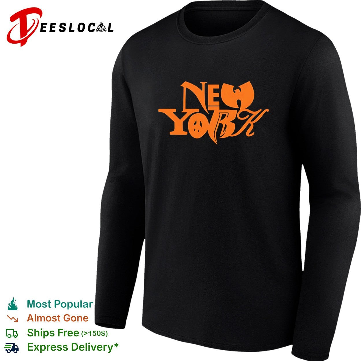 New York Wu Tang Clan Logo mashup Shirt