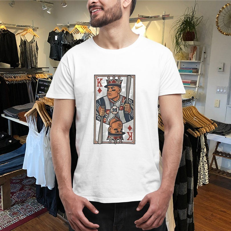New York Yankees Aaron Judge King Cards Shirts