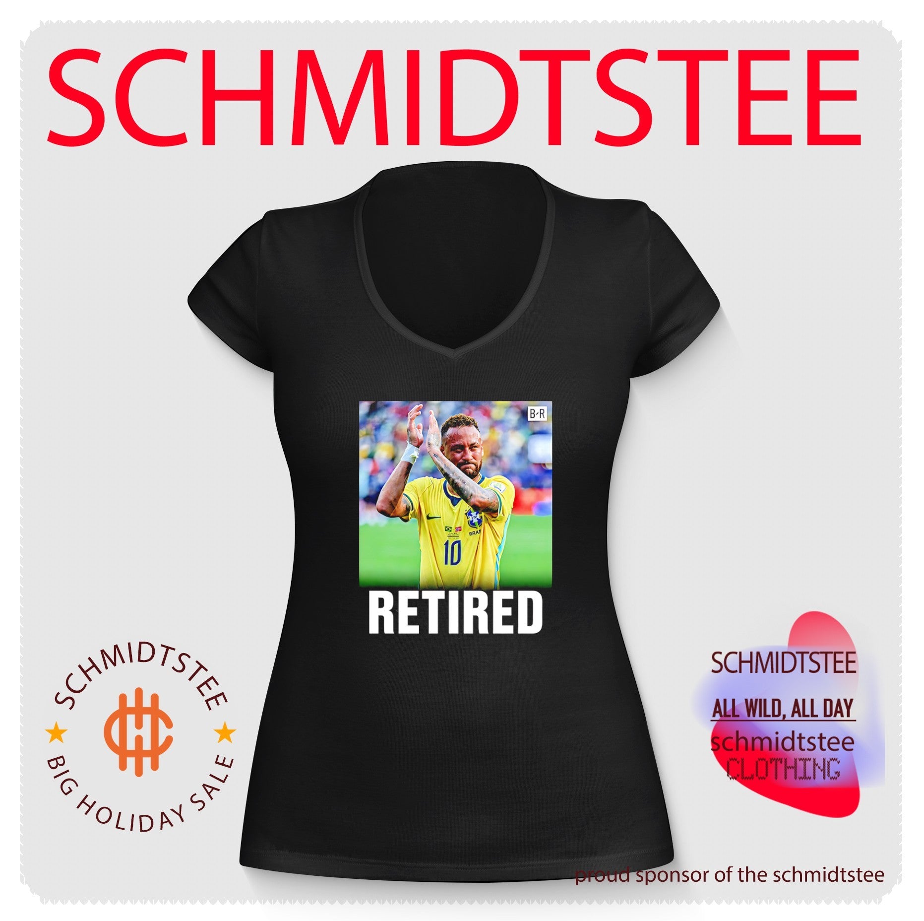 Neymar Jr Brazil Retired 2026 Soccer Legend shirt