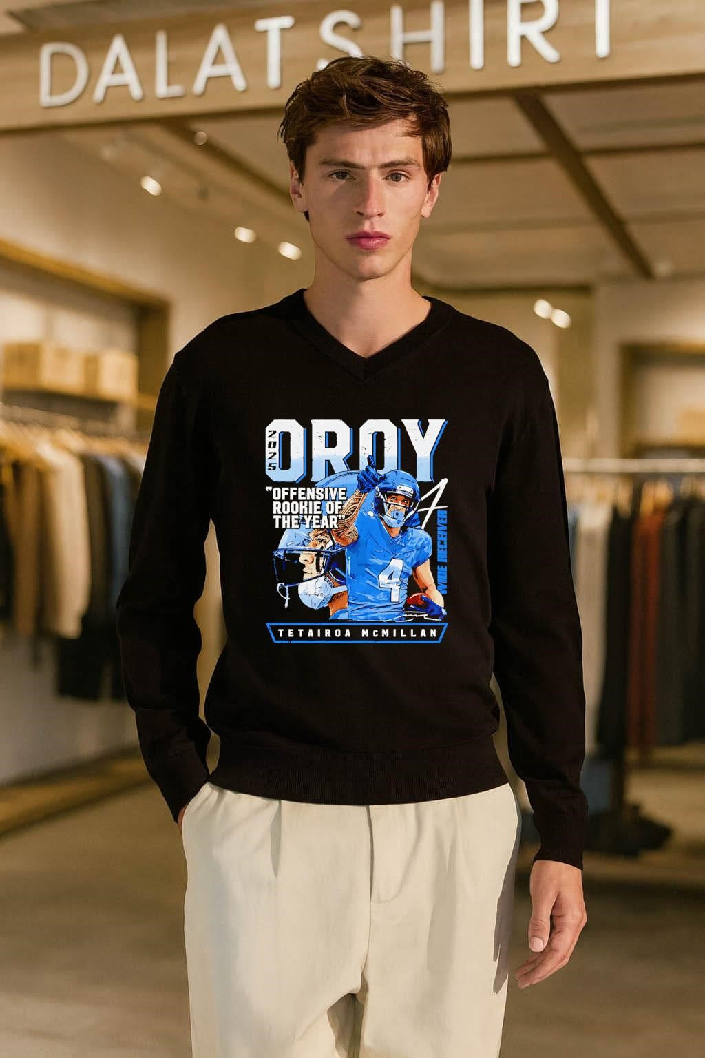 2025 OROY Offensive Rookie Of The Year Tetairoa McMillan Wide Receiver shirt