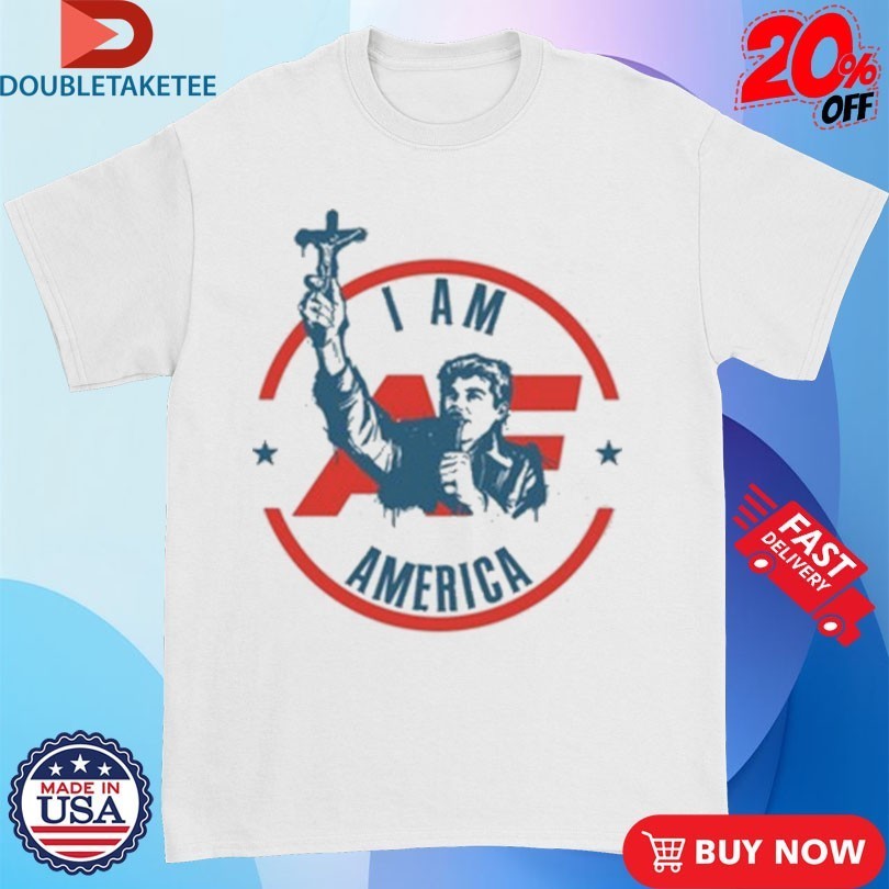 Nick Fuentes I Am America First Crucifix Shirts