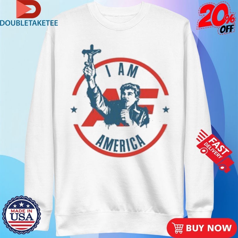 Nick Fuentes I Am America First Crucifix Shirts