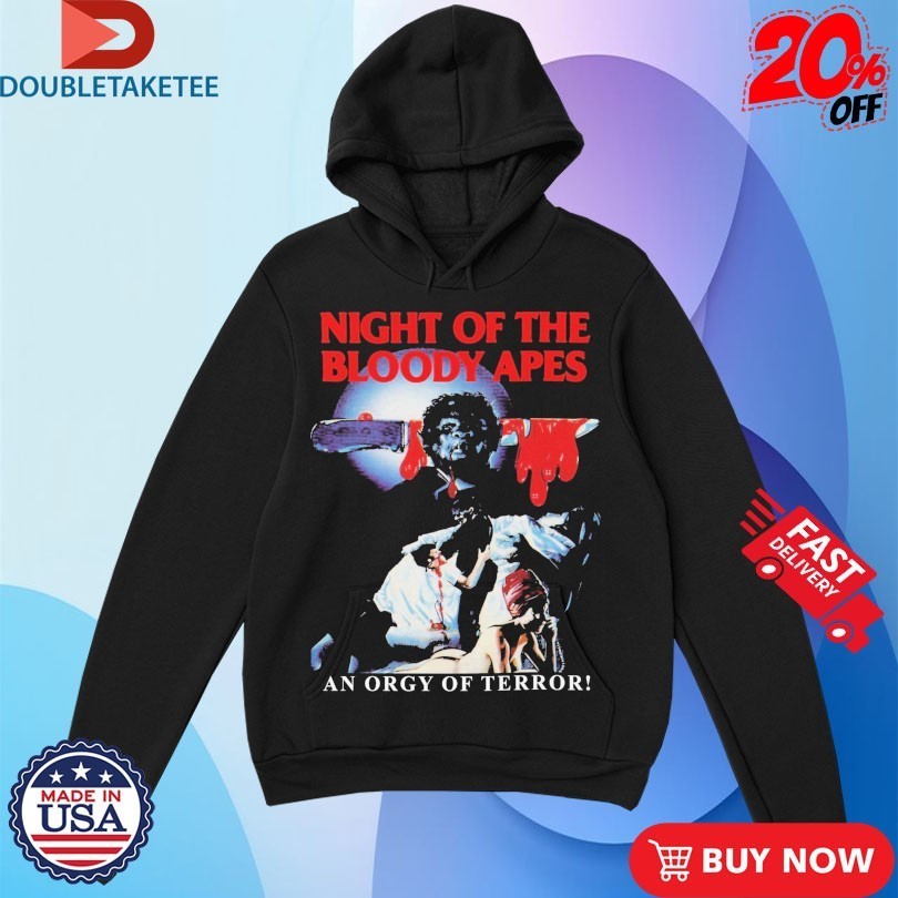 Night Of The Bloody Apes An Orgy Of Terror Knife Shirts