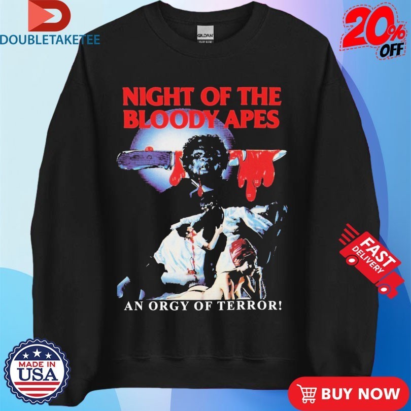 Night Of The Bloody Apes An Orgy Of Terror Knife Shirts