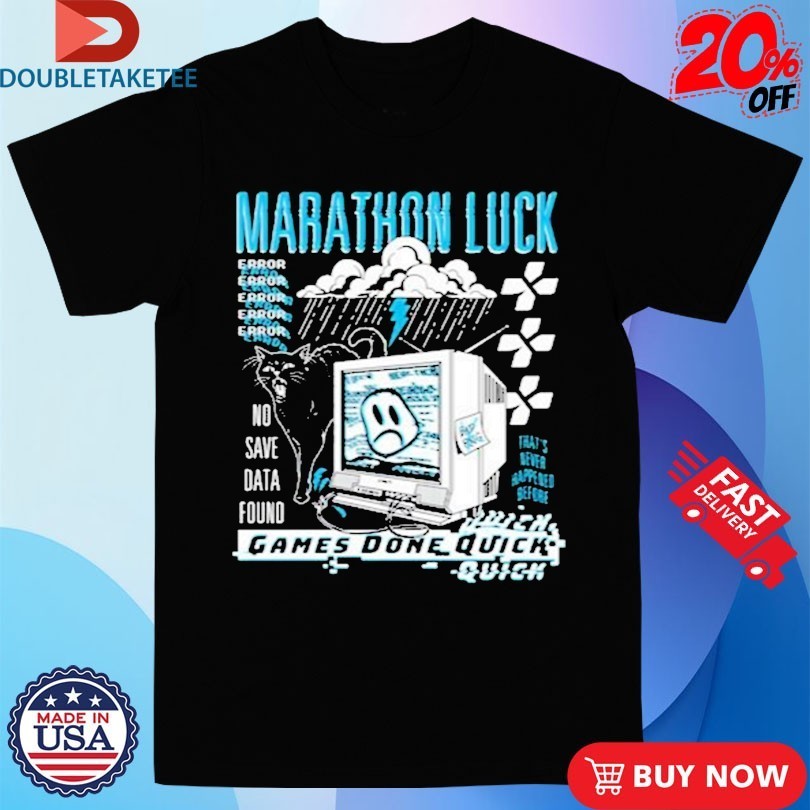Nina Matsumoto Games Done Quick Marathon Luck Shirts