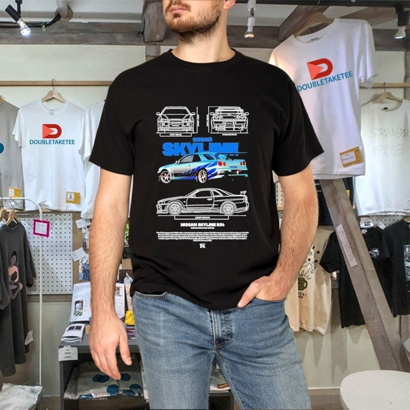 Nissan Skyline R34 Shirts