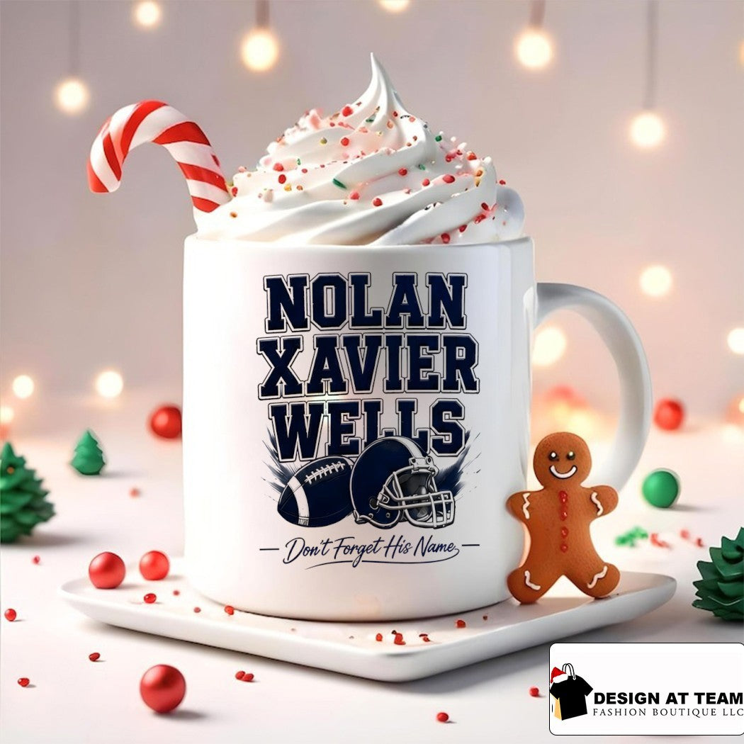 Nolan Xavier Wells Memorial Don’t Forget His Name shirt