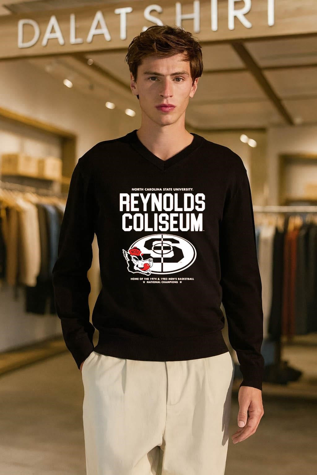 North Carolina State University Reynolds Coliseum Home Of Champions shirt