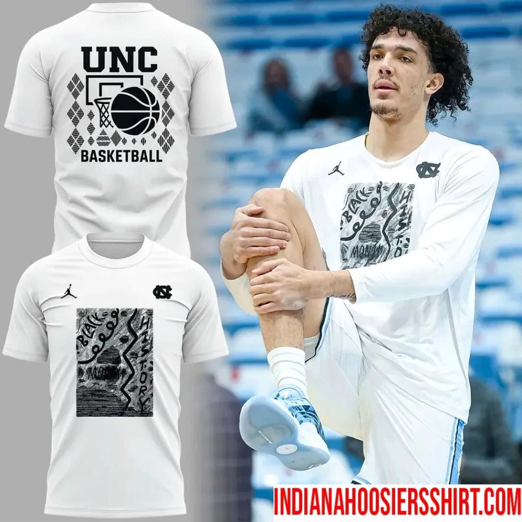 North Carolina Tar Heels x Black History Month 2026 Two Sided Shirt