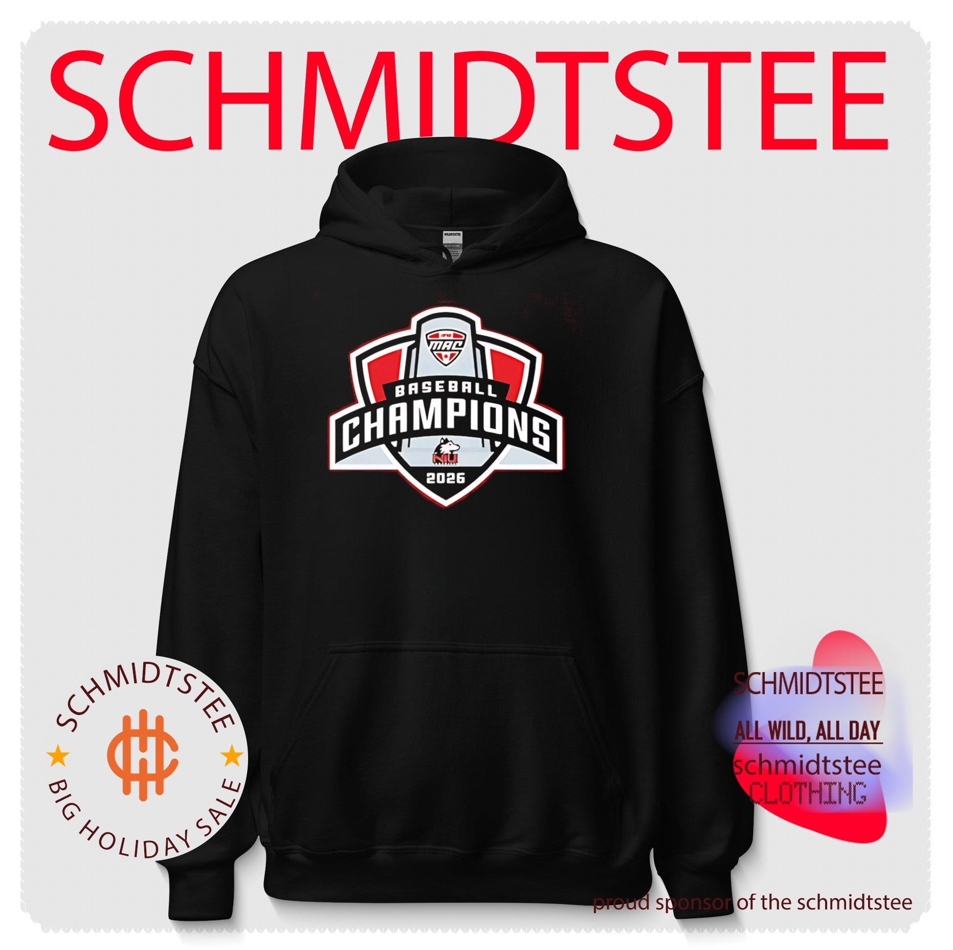 Northern Illinois Huskies 2026 MAC Baseball Tournament Champions shirt