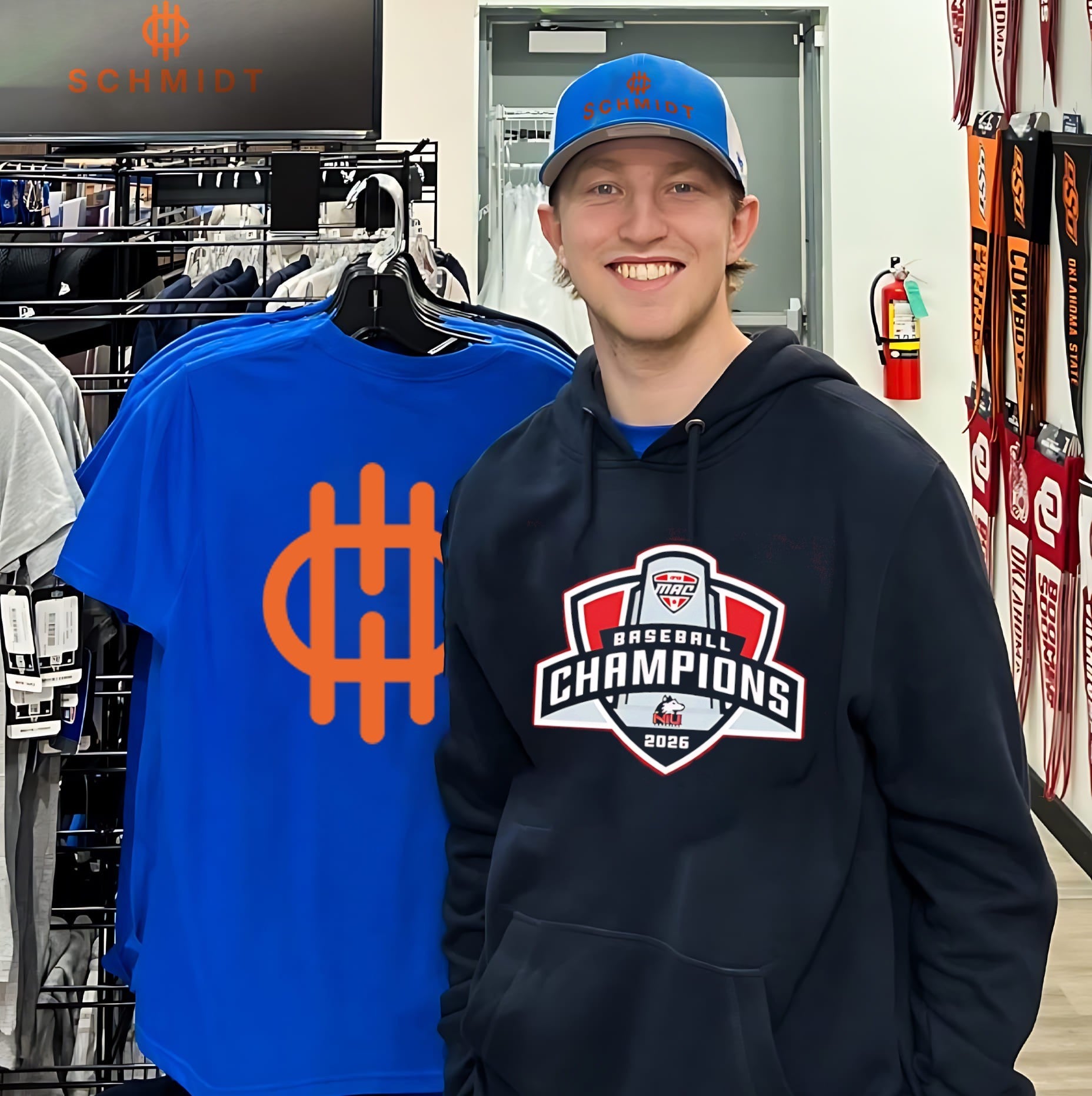 Northern Illinois Huskies 2026 MAC Baseball Tournament Champions shirt