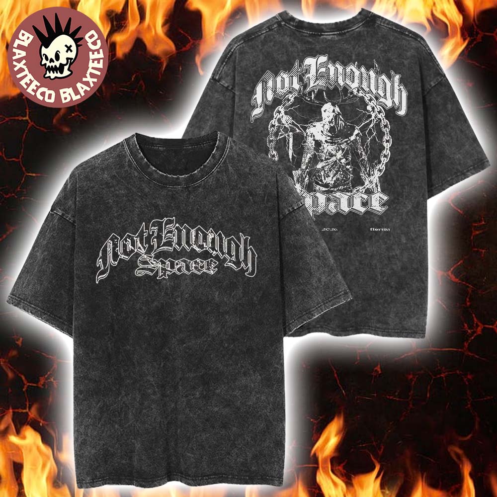Not Enough Space X Wendigo Vintage Washed T-Shirt
