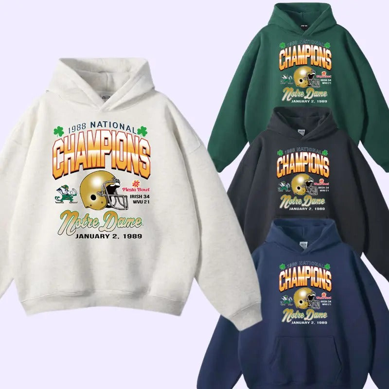Notre Dame Fightin Irish Locker Tubular Shirt - Sweatshirt - Hoodie, Vintage Graphic Tees Cotton Menswear | TeeBloomCo.com