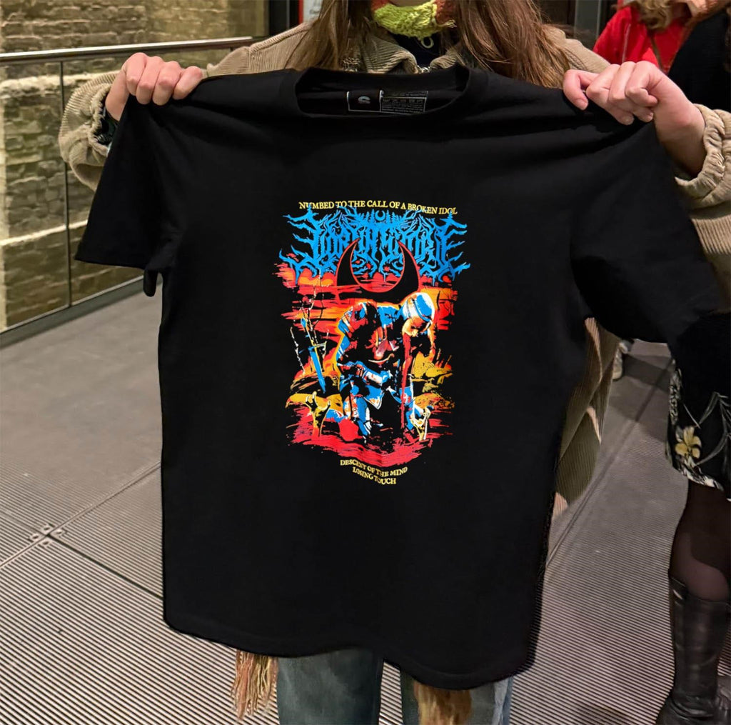 Numbed To The Call Of A Broken Idol Knight Vomiting Blood shirt