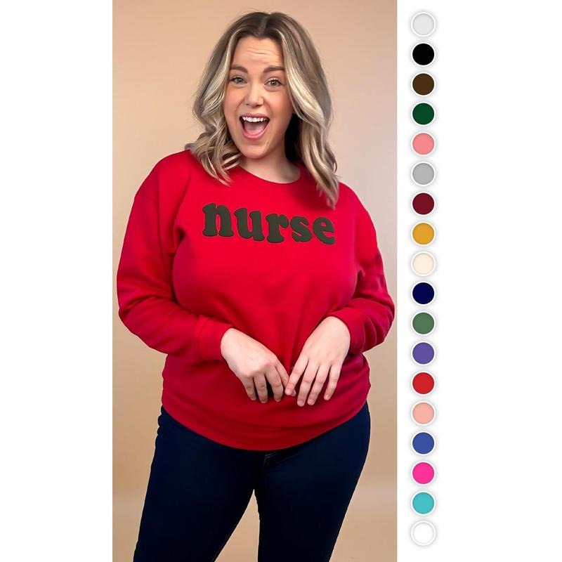 Nurse Magic Puff Sweatshirt T-Shirts, Hoodie | TeeBloomCo.com