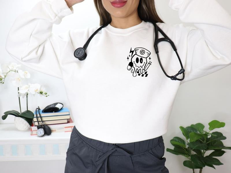Nurse Vibes Sweatshirt T-Shirts, Hoodie | TeeBloomCo.com