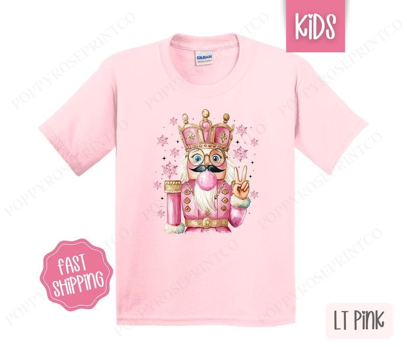 Nutcracker Bubble Tshirt for Kids - Youth Holiday Tee Gildan Hoodie, Sweatshirt | TeeBloomCo.com