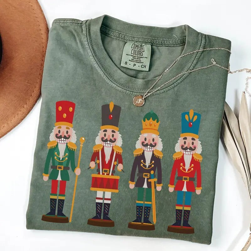 Nutcracker Shirt, Sugar Plum Fairy Shirt, Cute Christmas Shirt, Womens Holiday Gift, Christmas Graphic Tee, Xmas Shirt...