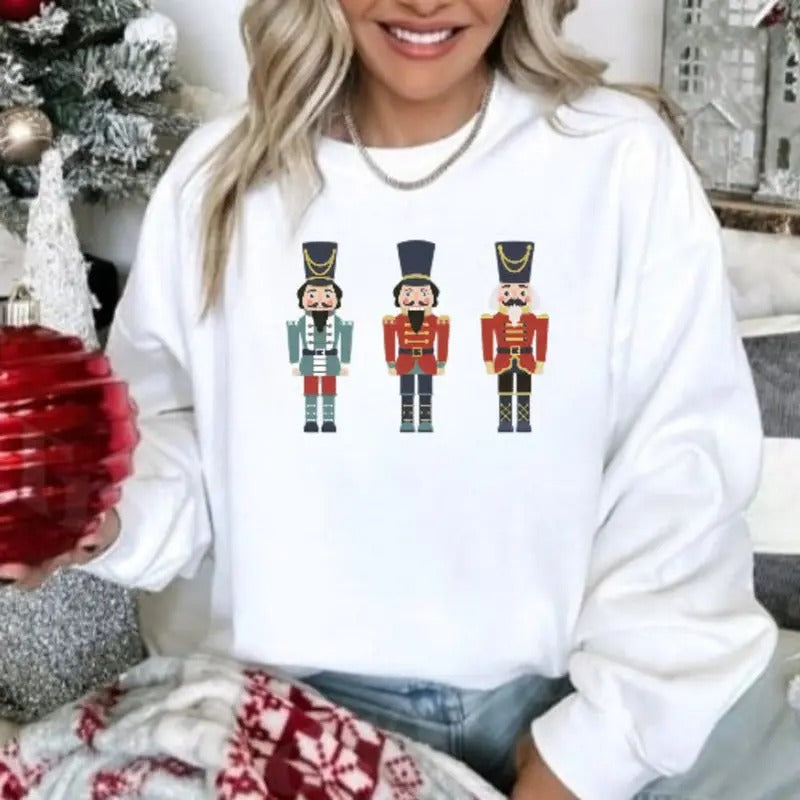 Nutcracker Soldier Christmas Sweatshirt, Nutcracker Soldier Xmas Sweater, Nutcracker Christmas Tee Shirt, Best Gift Of...