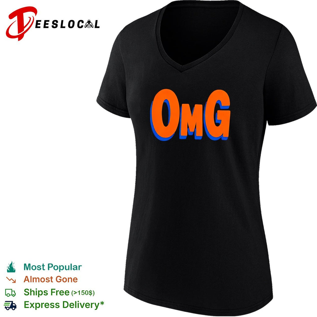 OMG as New York Knicks logo shirt