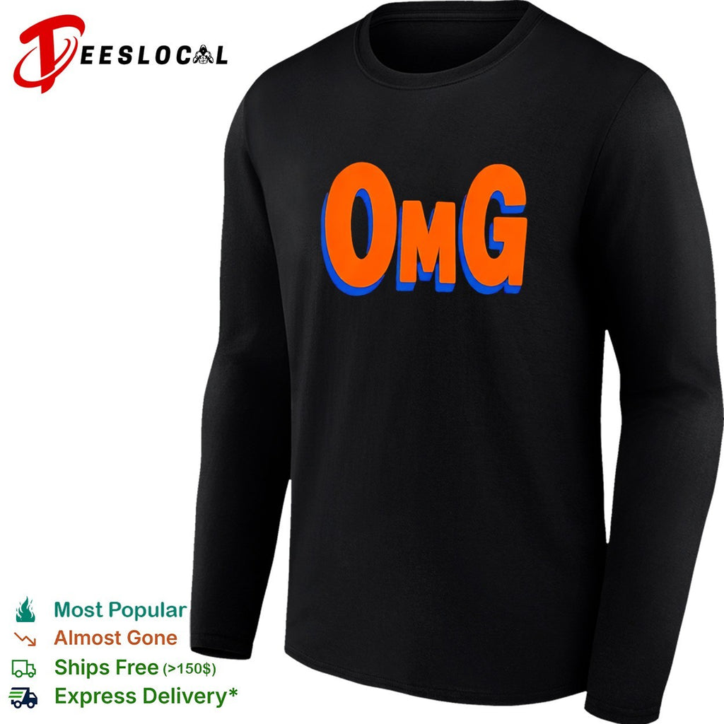 OMG as New York Knicks logo shirt