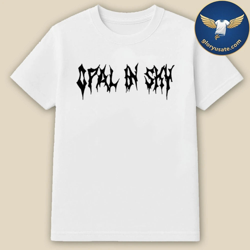 OPAL IN SKY Ram Logo by Olivia T-Shirt