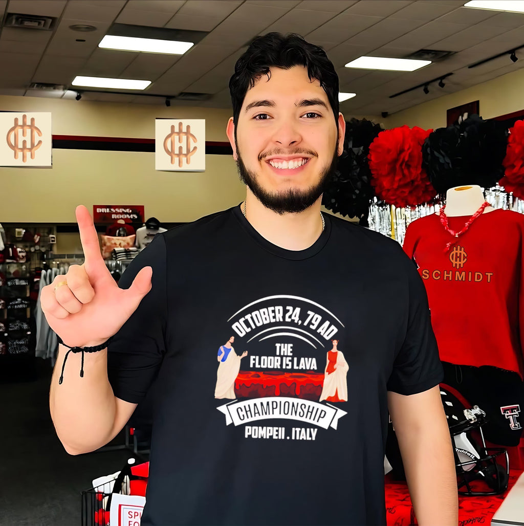 October 24 79 AD The Floor Is Lava Championship Pompeii Italy shirt