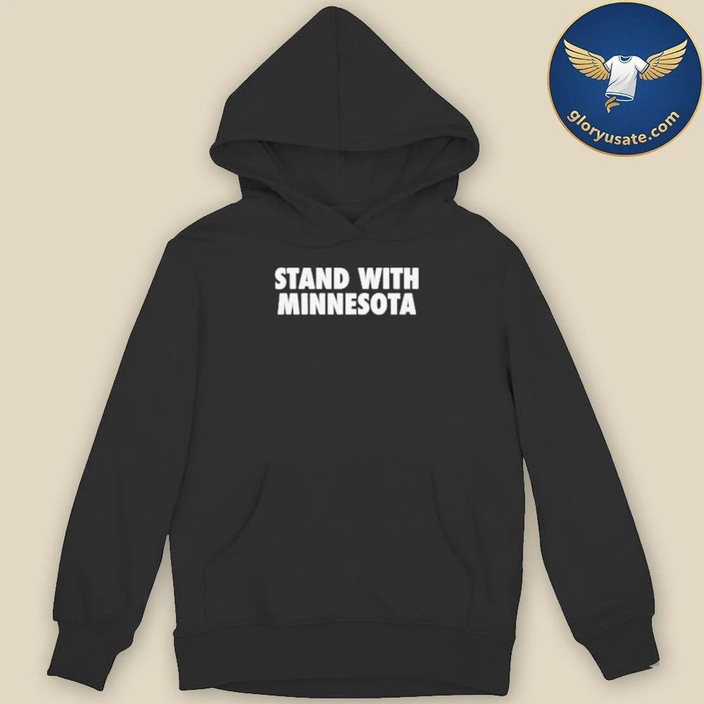 Official 2026 Basketball Stand With Minnesota Shirt