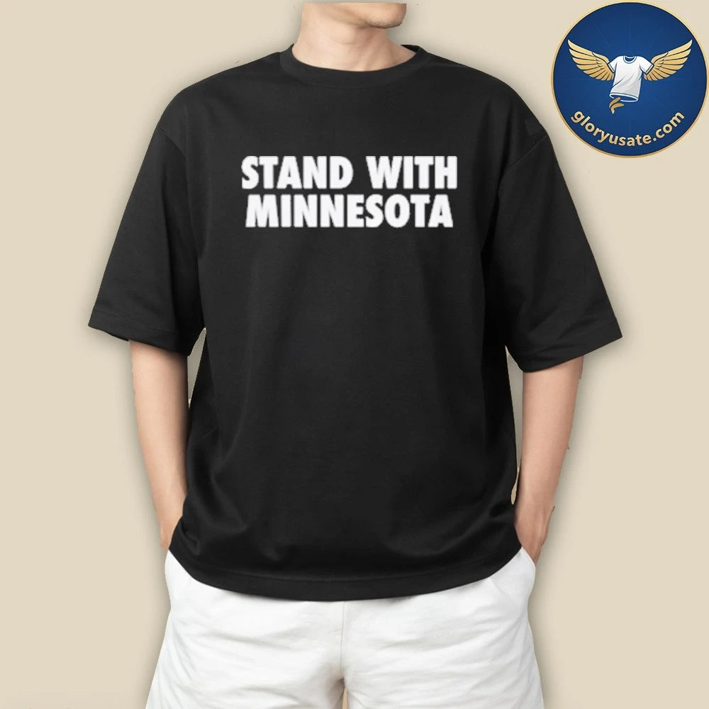 Official 2026 Basketball Stand With Minnesota Shirt