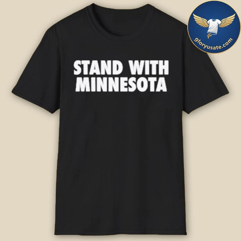 Official 2026 Basketball Stand With Minnesota Shirt