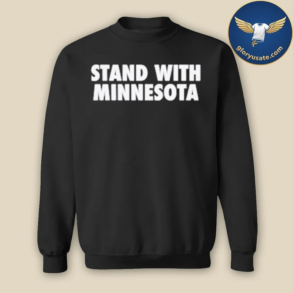 Official 2026 Basketball Stand With Minnesota Shirt