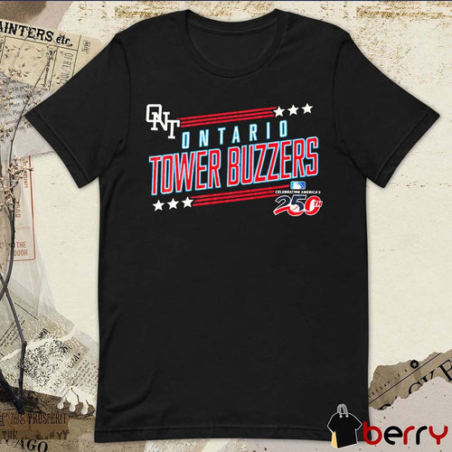 2026 Celebrating America’s 250th MiLB Ontario Tower Buzzers t-shirt